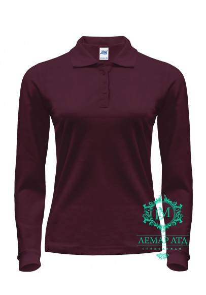 Футболка Поло жіноча з довгим рукавом JHK POLO REGULAR LADY LS
